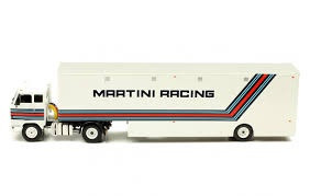 IXO #TTR018 1/43 Volvo F88 Racing Transporter-Martini - Bay Hobbies