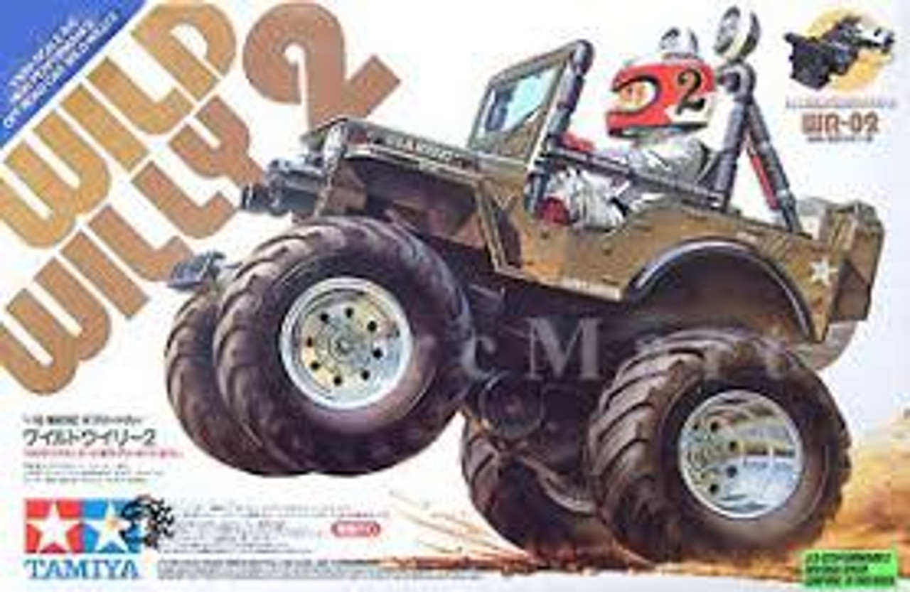 Tamiya RC Radio Control Car 1/10 Electric Wild Willy 2 Jeep