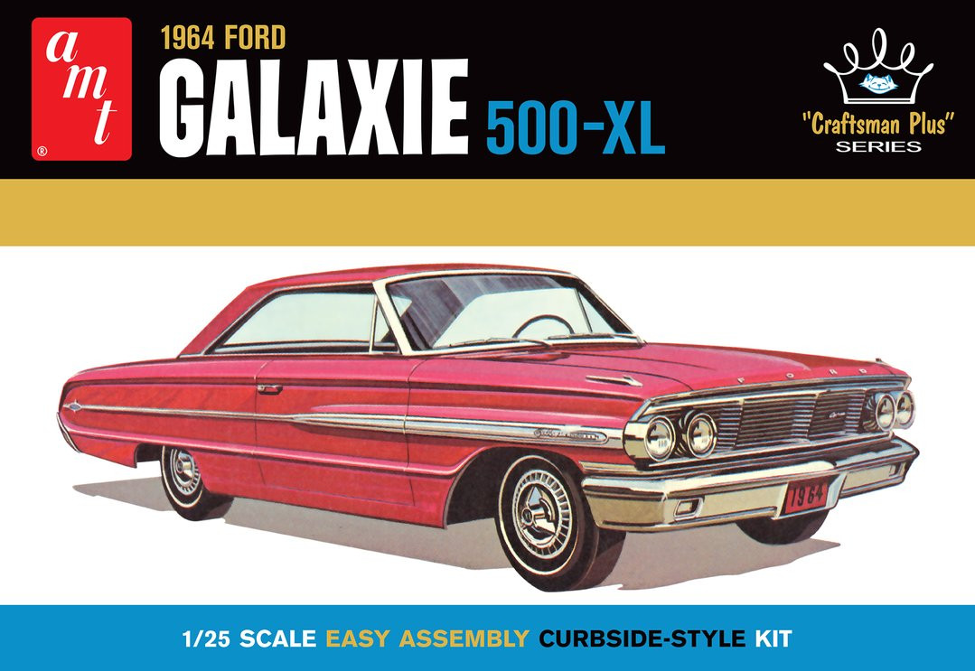 amt 1/25 1964 FORD GALAXIE 500 完成品 AMT #1261 1/25 1964 Ford Galaxie 500-XL - Bay Hobbies