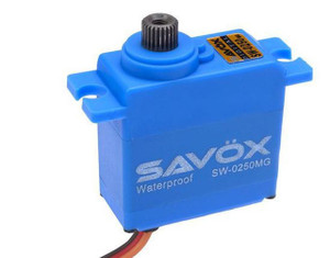 Savox #SW0250MG PLUS Waterproof Micro Servo 5kg Savox #SW0250MG PLUS Waterproof Micro Servo 5kg