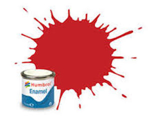 Humbrol Enamel #220 Gloss Ferrari Red 14ml Tinlet Humbrol Enamel #220 Gloss Ferrari Red 14ml Tinlet