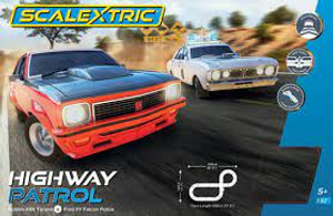 Scalextric # C1430NIC AUSTRALIAN HIGHWAY PATROL TORANA V FORD XY SET Scalextric # C1430NIC AUSTRALIAN HIGHWAY PATROL TORANA V FORD XY SET