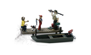 Scenic Accents #A2203 N Family Fishing Scenic Accents #A2203 N Family Fishing