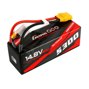 Gens Ace #GA5300-4S60C-HC-EC5 14.8V Hard Case WITH EC5 PLUG Gens Ace #GA5300-4S60C-HC-EC5 14.8V Hard Case WITH EC5 PLUG