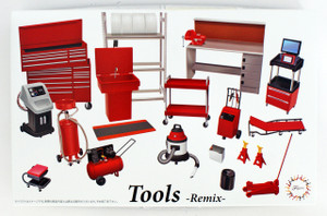 Fujimi #114392 1/24 Garage & Tool Series Tools Remix 1/24 Scale Kit
