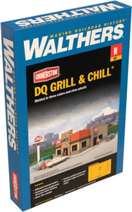 Walthers Cornerstone #933-3846 N DQ Grill & Chill(R) -- Kit