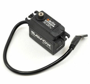 Savox #SC-1267SG-HV-Black HIGH TORQUE STEEL GEAR SERVO 21KG Savox #SC-1267SG-HV-Black HIGH TORQUE STEEL GEAR SERVO 21KG
