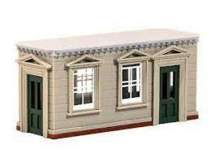 Wills #SS78 OO Island Platform Shelter-Timber Wills #SS78 OO Island Platform Shelter-Timber