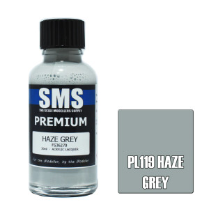 SMS #PL119 Premium Hazel Gray Acrylic Lacquer 30mL SMS #PL119 Premium Hazel Gray Acrylic Lacquer 30mL
