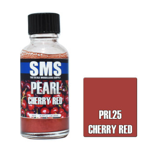 SMS #PRL25 Pearl CHERRY RED 30ml SMS #PRL25 Pearl CHERRY RED 30ml