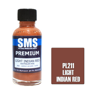 SMS #PL211 Premium LIGHT INDIAN RED 30ml