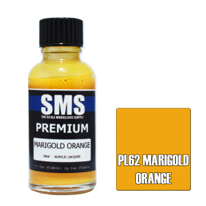 SMS #PL62 Premium Marigold Orange Acrylic Lacquer-30ml SMS #PL62 Premium Marigold Orange Acrylic Lacquer-30ml