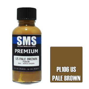 SMS #PL106 Premium U.S Pale Brown Acrylic Lacquer 30ml SMS #PL106 Premium U.S Pale Brown Acrylic Lacquer 30ml