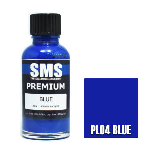 SMS #PL04 Premium Blue Acrylic Lacquer 30ml SMS #PL04 Premium Blue Acrylic Lacquer 30ml