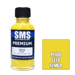 SMS #PL180 Premium GELB RLM04 30ml