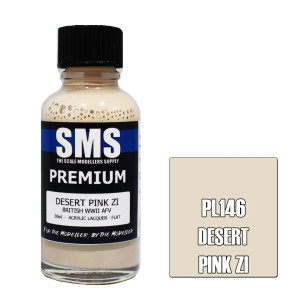 SMS #PL146 Premium Desert Pink ZI Acrylic Lacquer 30mL SMS #PL146 Premium Desert Pink ZI Acrylic Lacquer 30mL