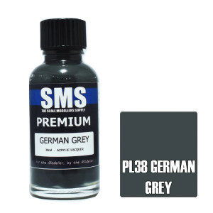 SMS #PL38 Premium German Grey Acrylic Lacquer 30ml SMS #PL38 Premium German Grey Acrylic Lacquer 30ml