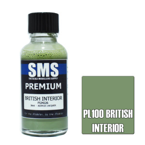 SMS #PL100 Premium British Interior Acrylic Lacquer 30ml SMS #PL100 Premium British Interior Acrylic Lacquer 30ml