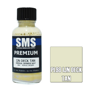 SMS #PL98 Premium IJN Deck Tan Acrylic Lacquer 30ml