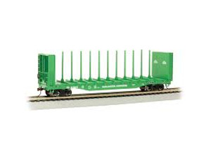 Bachmann #12903 HO 52' Centerbeam Bulkhead Flatcar - BN Bachmann #12903 HO 52' Centerbeam Bulkhead Flatcar - BN