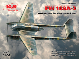 ICM #72292 1/72 FW 189A-2 German Reconnaissance Plane ICM #72292 1/72 FW 189A-2 German Reconnaissance Plane