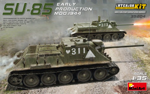 Miniart #35204 1/35 SU-85 SOVIET SELF-PROPELLED GUN Mod Miniart #35204 1/35 SU-85 SOVIET SELF-PROPELLED GUN Mod