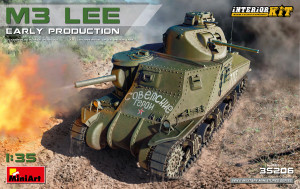 Miniart #35206 1/35 M3 LEE EARLY PRODUCTION. INTERIOR KIT Miniart #35206 1/35 M3 LEE EARLY PRODUCTION. INTERIOR KIT