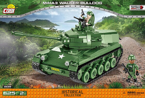 Cobi #2239 M41A3 Walker Bulldog Cobi #2239 M41A3 Walker Bulldog