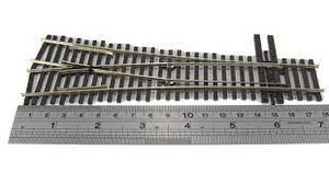 Peco #SL-8348. HO Wye Turnout, 4th Radius (Code83) Insulfrog