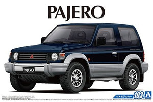 Aoshima #5697 1/24 Mitsubishi Pajero Aoshima #5697 1/24 Mitsubishi Pajero