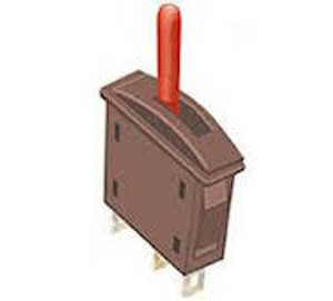 Peco Lectrics #PL-26R Lever Operated Passing Contact Switch (Red Lever)