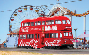Corgi #CC43515 1/76 Coca-Cola Double Decker Tram Corgi #CC43515 1/76 Coca-Cola Double Decker Tram