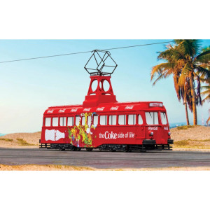 Corgi #CC44013 1/76 Coca Cola Single Decker Tram Corgi #CC44013 1/76 Coca Cola Single Decker Tram