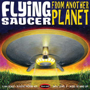 Polar Lights # POL985 1/144  12" FLYING SAUCER Polar Lights # POL985 1/144  12" FLYING SAUCER