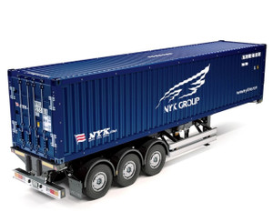 Tamiya # 56330 1/14 SEMI-TRUCK NYK CONTAINER TRACTOR TRAILER KIT