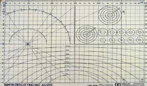 Tamiya #74056 A4 Cutting Mat Tamiya #74056 A4 Cutting Mat