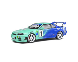 Solido # S1804304 1/18 Nissan Skyline R34 GTR JGTC 2001 Falken #1 Solido # S1804304 1/18 Nissan Skyline R34 GTR JGTC 2001 Falken #1