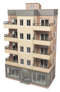 Metcalfe #PO360 OO Low Relief Tower Block Metcalfe #PO360 OO Low Relief Tower Block