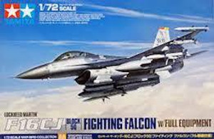 Tamiya #60788 1/72 F-16 CJ Fighting Falcon Tamiya #60788 1/72 F-16 CJ Fighting Falcon