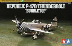 Tamiya #60770 1/72 P-47D Thunderbolt Bubbletop