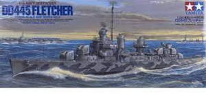 Tamiya #78012 1/350 DD445 Fletcher(Contains After Market Photo-Etch Parts)-PRELOVED Tamiya #78012 1/350 DD445 Fletcher(Contains After Market Photo-Etch Parts)-PRELOVED