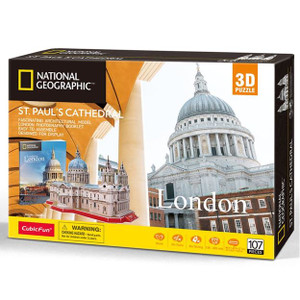 Cubic Fun # DS0991H 3D ST. Pauls Cathedral Cubic Fun # DS0991H 3D ST. Pauls Cathedral