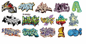 T2 Decals #721-HOGRAF015 HO Graffiti Decals -- Set #15 T2 Decals #721-HOGRAF015 HO Graffiti Decals -- Set #15