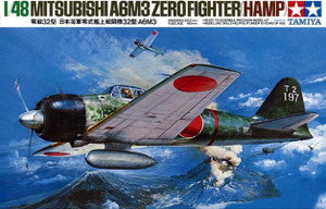Tamiya #61025 1/48 Mitsubishi Zero Carrier Fighter Tamiya #61025 1/48 Mitsubishi Zero Carrier Fighter