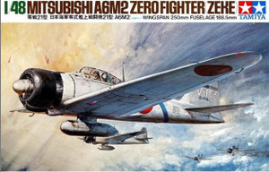 Tamiya #61016 . 1/48 Mitsubishi . A6M2 Zero Fighter Tamiya #61016 . 1/48 Mitsubishi . A6M2 Zero Fighter