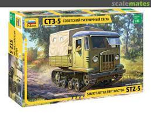 Zvezda ##Z3663 1/35 STZ-5 Soviet Artillery Tractor Zvezda ##Z3663 1/35 STZ-5 Soviet Artillery Tractor