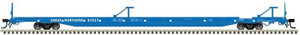Atlas #50004447 N Scale ACF 89' 4" Intermodal Flatcar Great Northern 61526 (Big Sky Blue) Atlas #50004447 N Scale ACF 89' 4" Intermodal Flatcar Great Northern 61526 (Big Sky Blue)