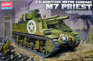 Academy #13210 1/35 M7 Priest U.S. Howitzer Motor Carriage Academy #13210 1/35 M7 Priest U.S. Howitzer Motor Carriage