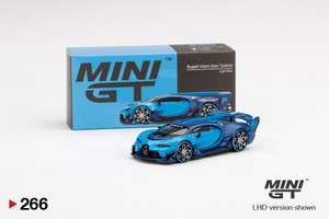 Mini GT #MGT00266 1/64 Bugatti Vision Gran Turismo-Light Blue Mini GT #MGT00266 1/64 Bugatti Vision Gran Turismo-Light Blue