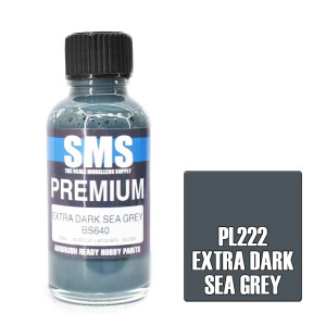 SMS #PL222 Premium EXTRA DARK SEA GREY BS640 30ml
